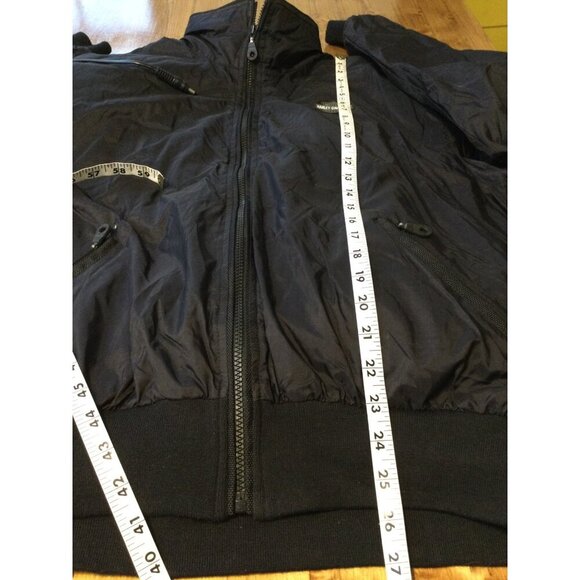 Harley Davidson Mens Heated Jacket With Thinsulate Insulation Nylon Black Size L - Picture 15 of 15